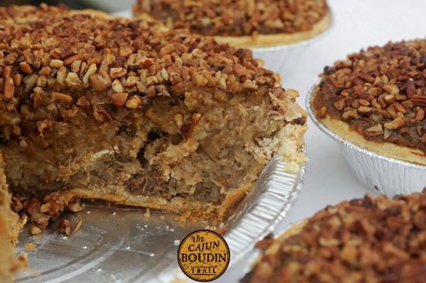 Boudin Pie with Sweet Potato and Pecans